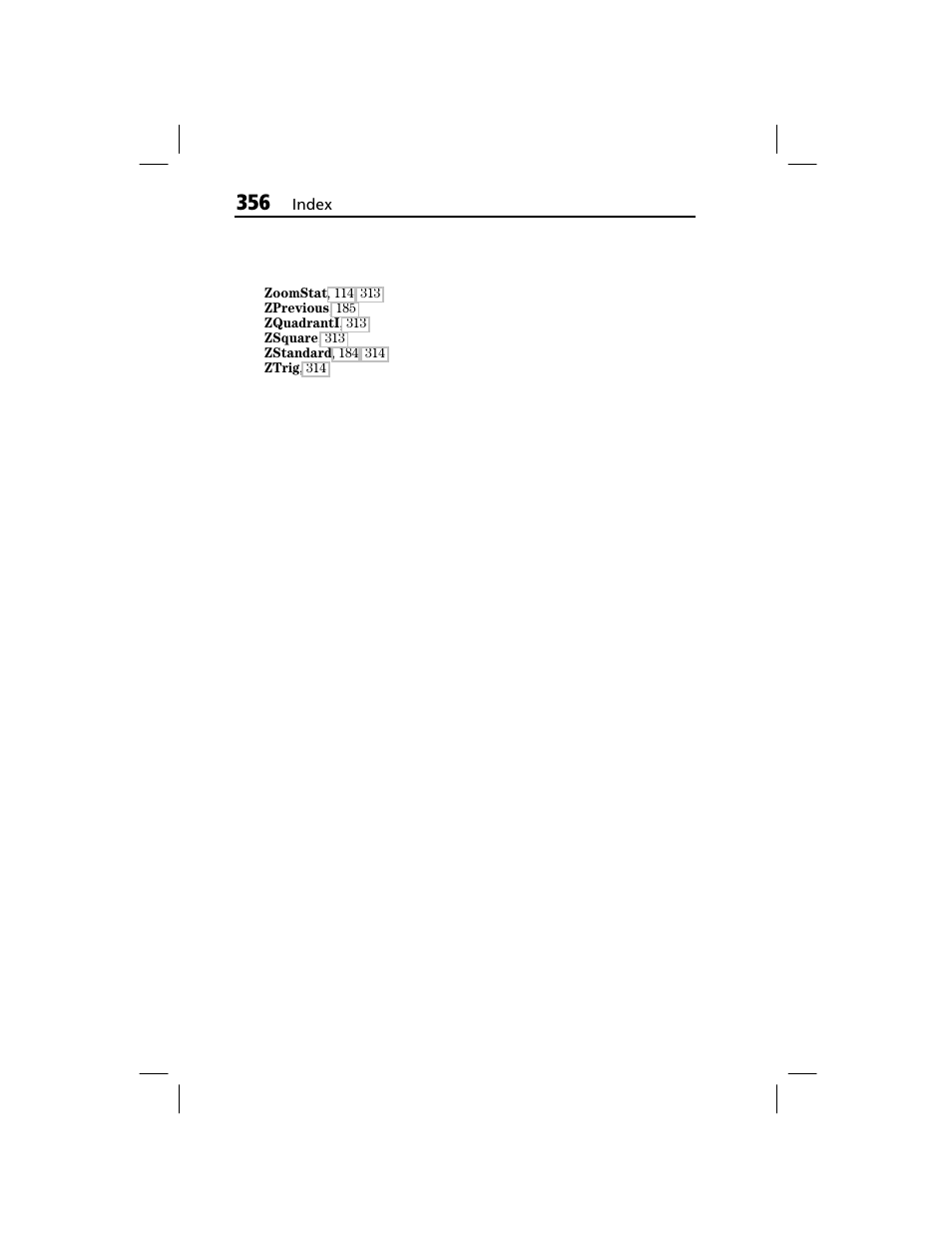 Texas Instruments TI-73 EXPLORER User Manual | Page 362 / 364