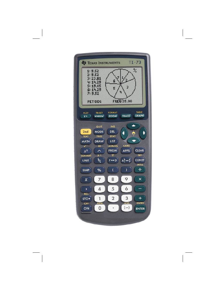 Photo | Texas Instruments TI-73 EXPLORER User Manual | Page 364 / 364