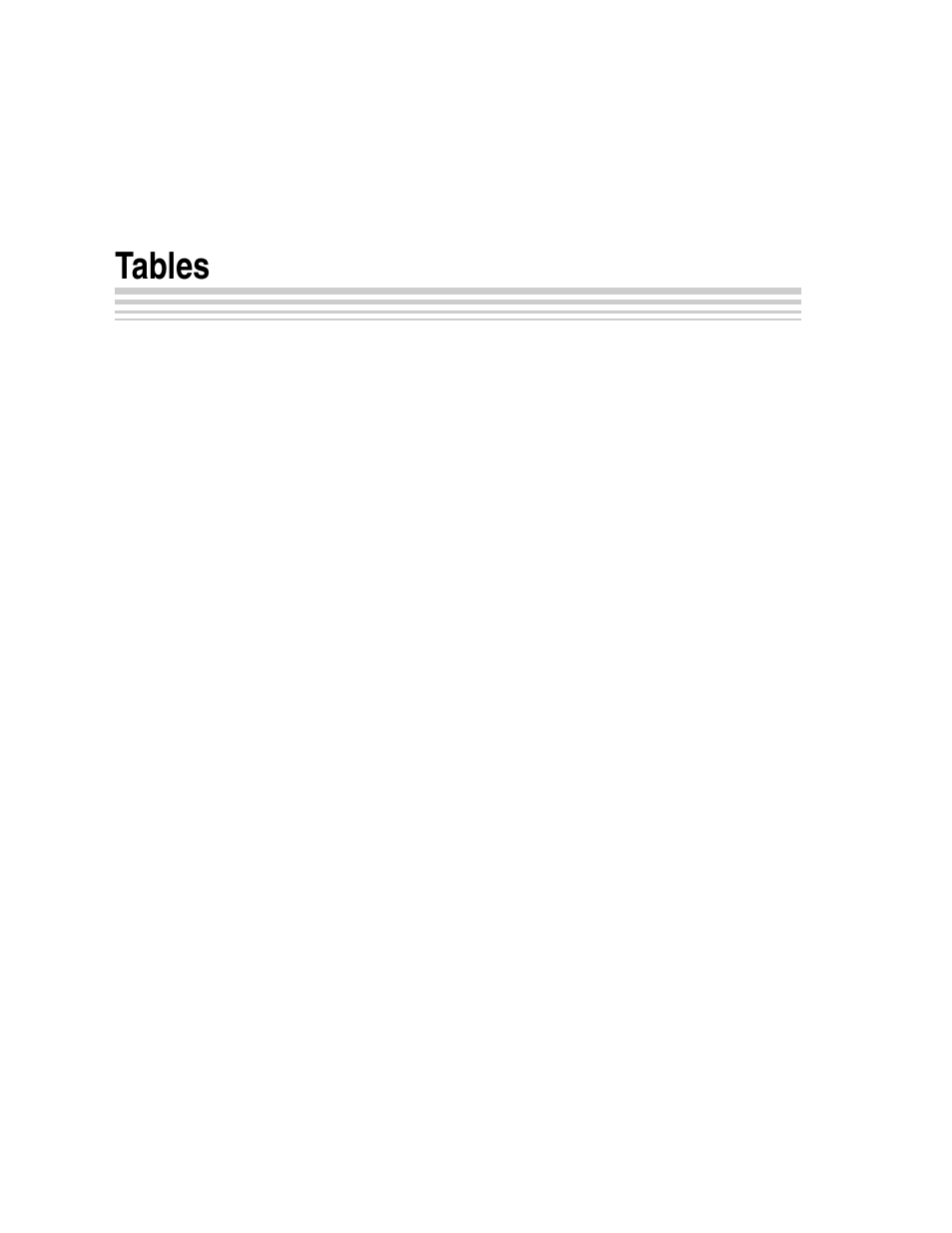 Tables | Texas Instruments TPA6030A4 User Manual | Page 8 / 25