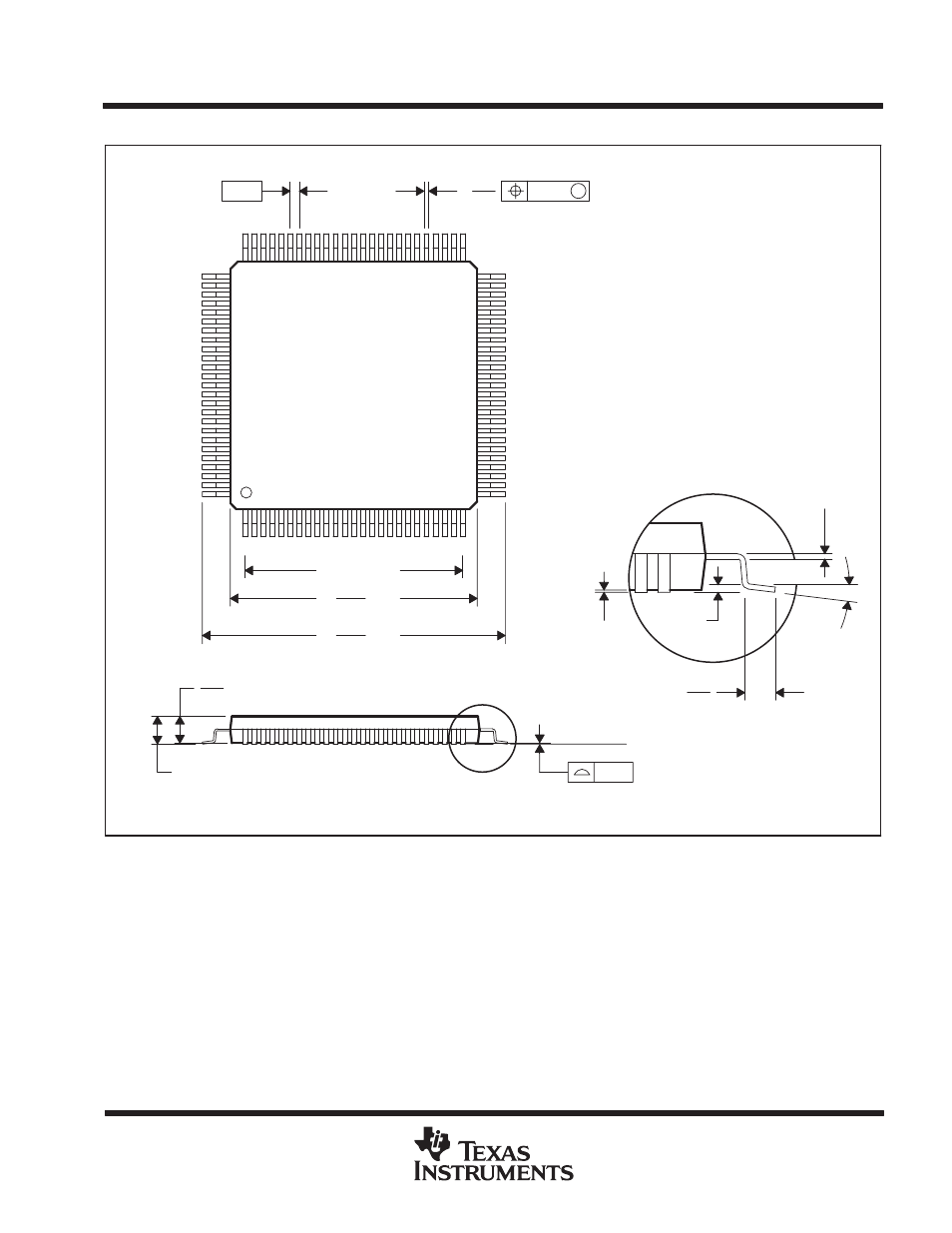 Mechanical data | Texas Instruments TMS320F2802 User Manual | Page 145 / 147