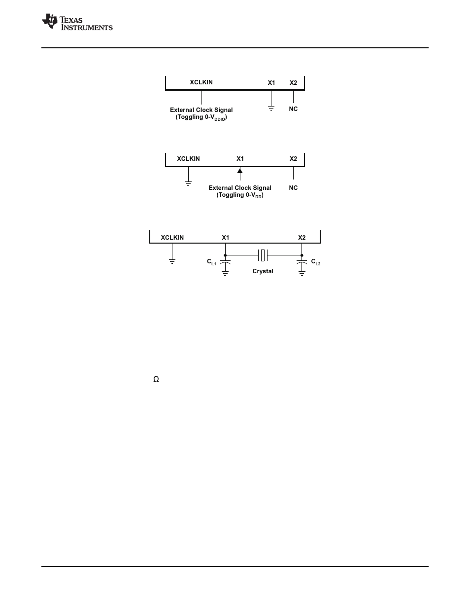 1 external reference oscillator clock option | Texas Instruments TMS320F2802 User Manual | Page 47 / 147