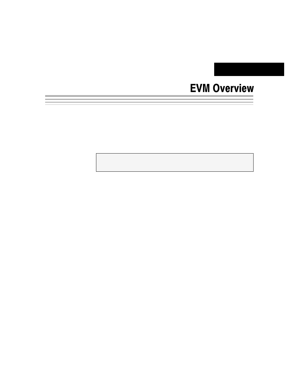 Evm overview, Chapter 1 | Texas Instruments ADS8402 User Manual | Page 9 / 31