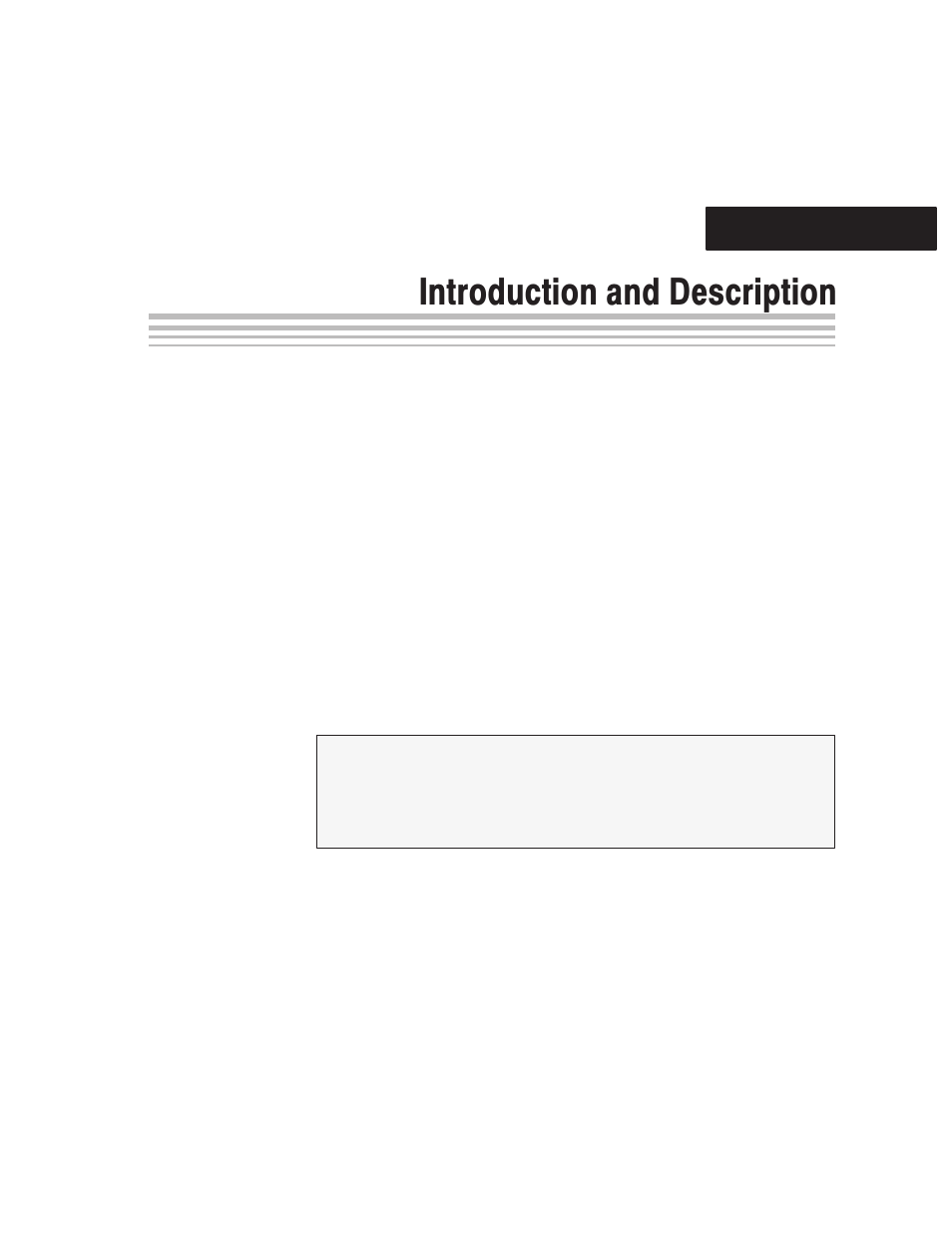 Introduction and description, Chapter 1 | Texas Instruments THS4503EVM User Manual | Page 11 / 28