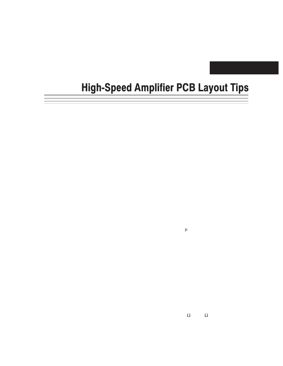Highćspeed amplifier pcb layout tips, Chapter 4 | Texas Instruments THS4503EVM User Manual | Page 23 / 28