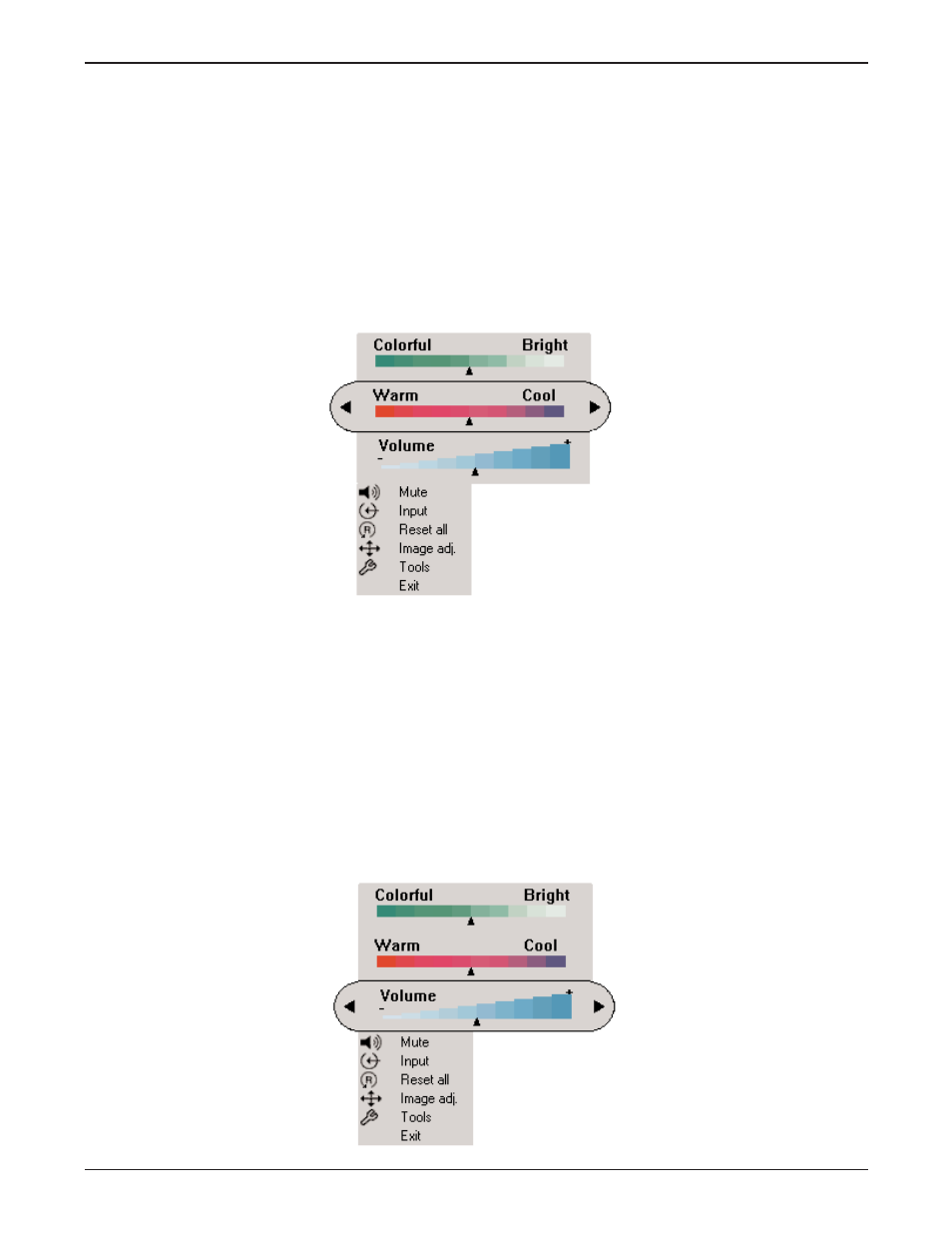 Menu system | Texas Instruments 8200IC User Manual | Page 24 / 52