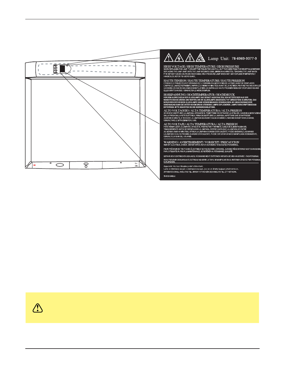 Product safety label | Texas Instruments 8200IC User Manual | Page 7 / 52