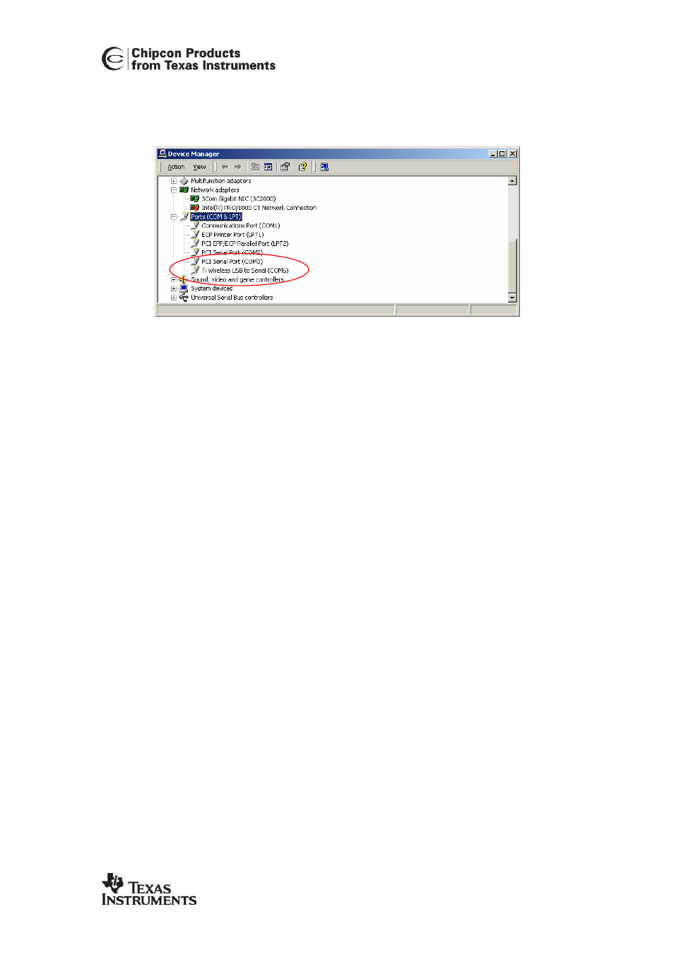 Running the application, Cc2511 dongle | Texas Instruments CC2511 User Manual | Page 12 / 24