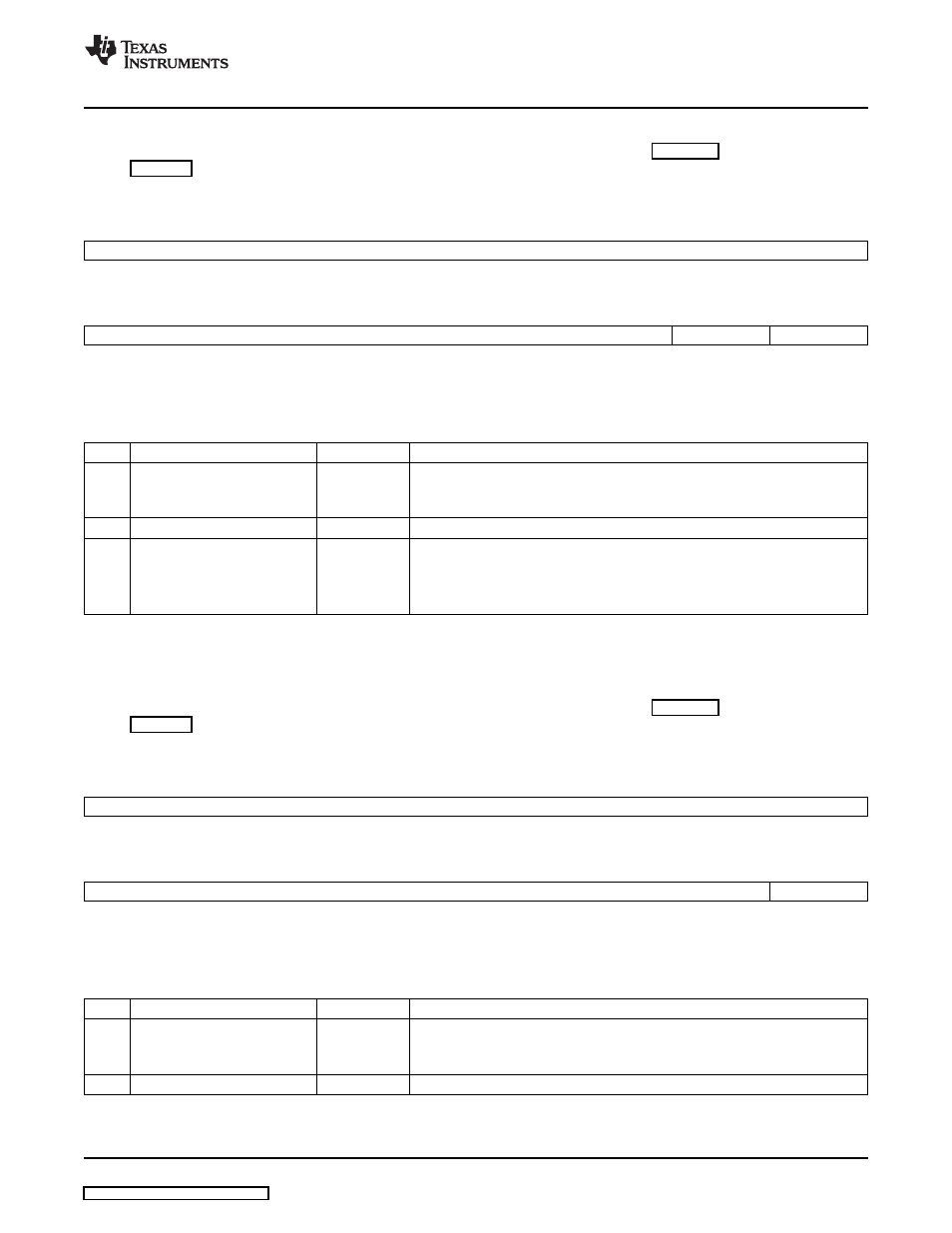 39 receive cppi dma state word 2 (rcppidmastatew2), 40 receive cppi dma state word 3 (rcppidmastatew3), Rcppidmastatew2) | Rcppidmastatew3), Descriptions, Section 4.39, Section 4.40 | Texas Instruments TMS320DM357 User Manual | Page 107 / 144