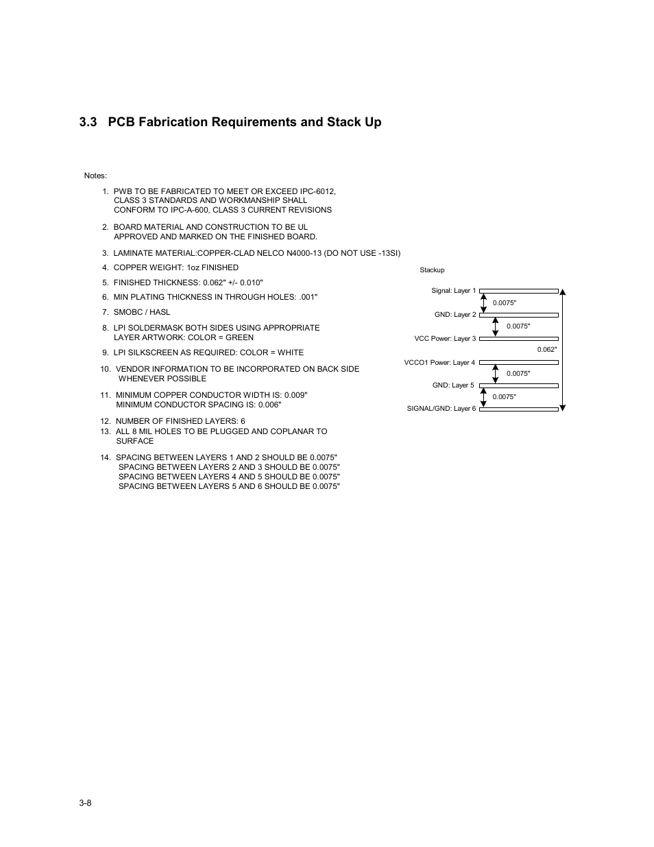 3 pcb fabrication requirements and stack up | Texas Instruments HPL-D SLLU064A User Manual | Page 26 / 27