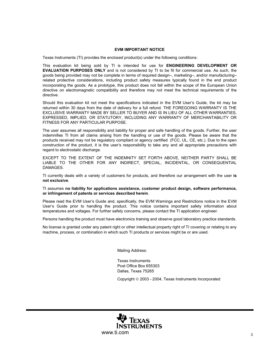 Texas Instruments HPL-D SLLU064A User Manual | Page 3 / 27