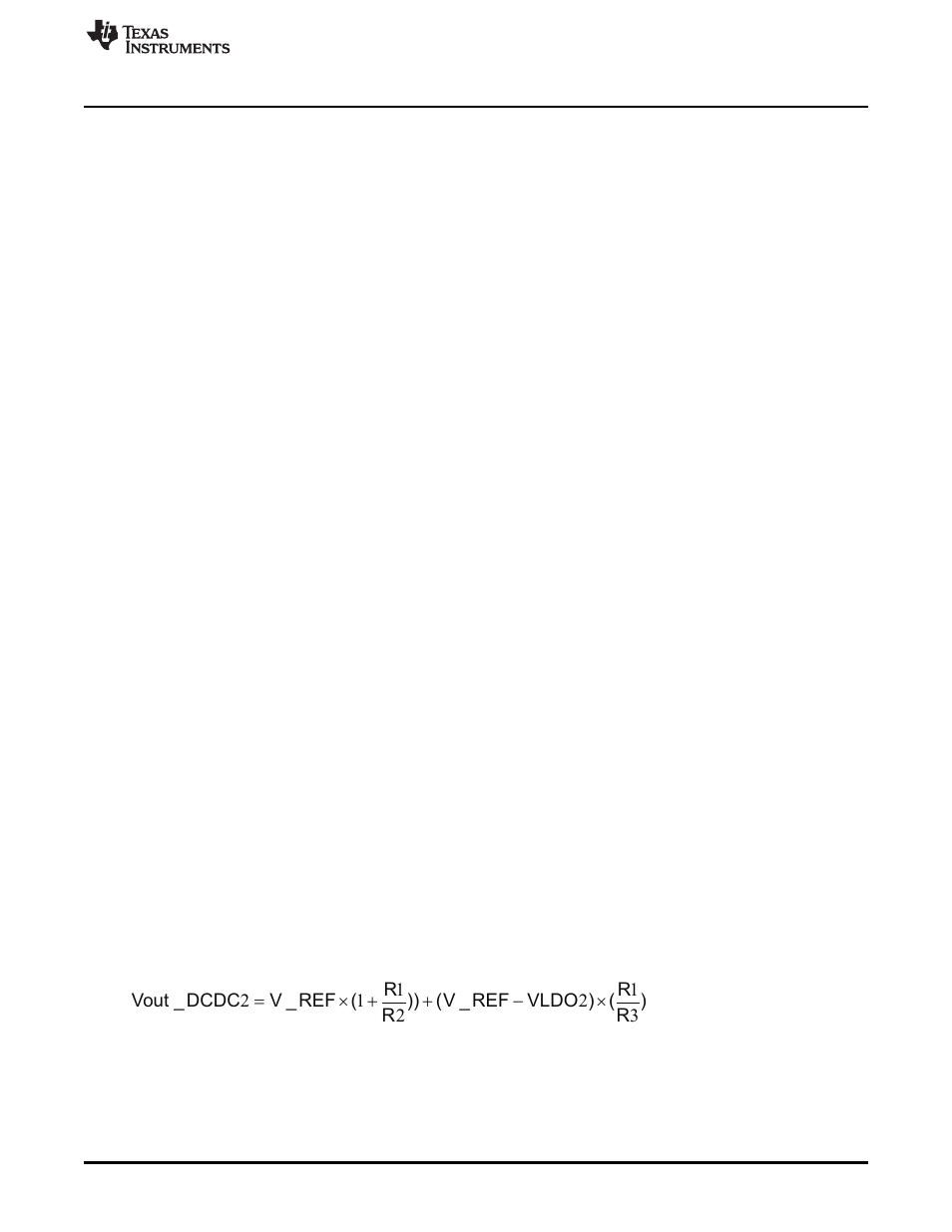 2 modifications, 1 setting the output voltage, 2 setting the output voltage for dcdc2, tps650231 | 3 simple two-point voltage scaling, tps650231, 4 scaling the output voltage of dcdc2 from ldo2 | Texas Instruments TPS65023B User Manual | Page 5 / 14