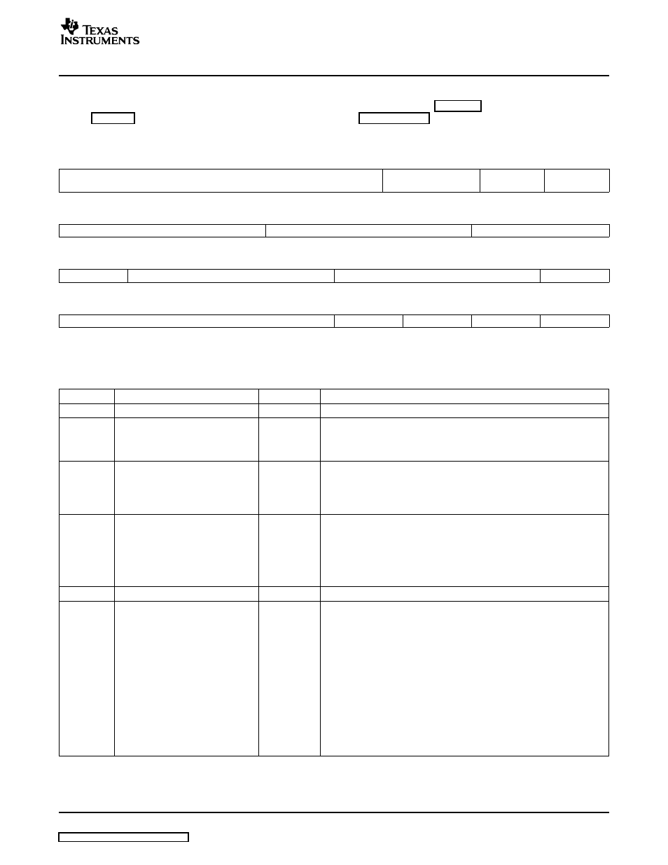 0020h), Descriptions, Section 5.4 | Texas Instruments TMS320TCI648x User Manual | Page 113 / 256