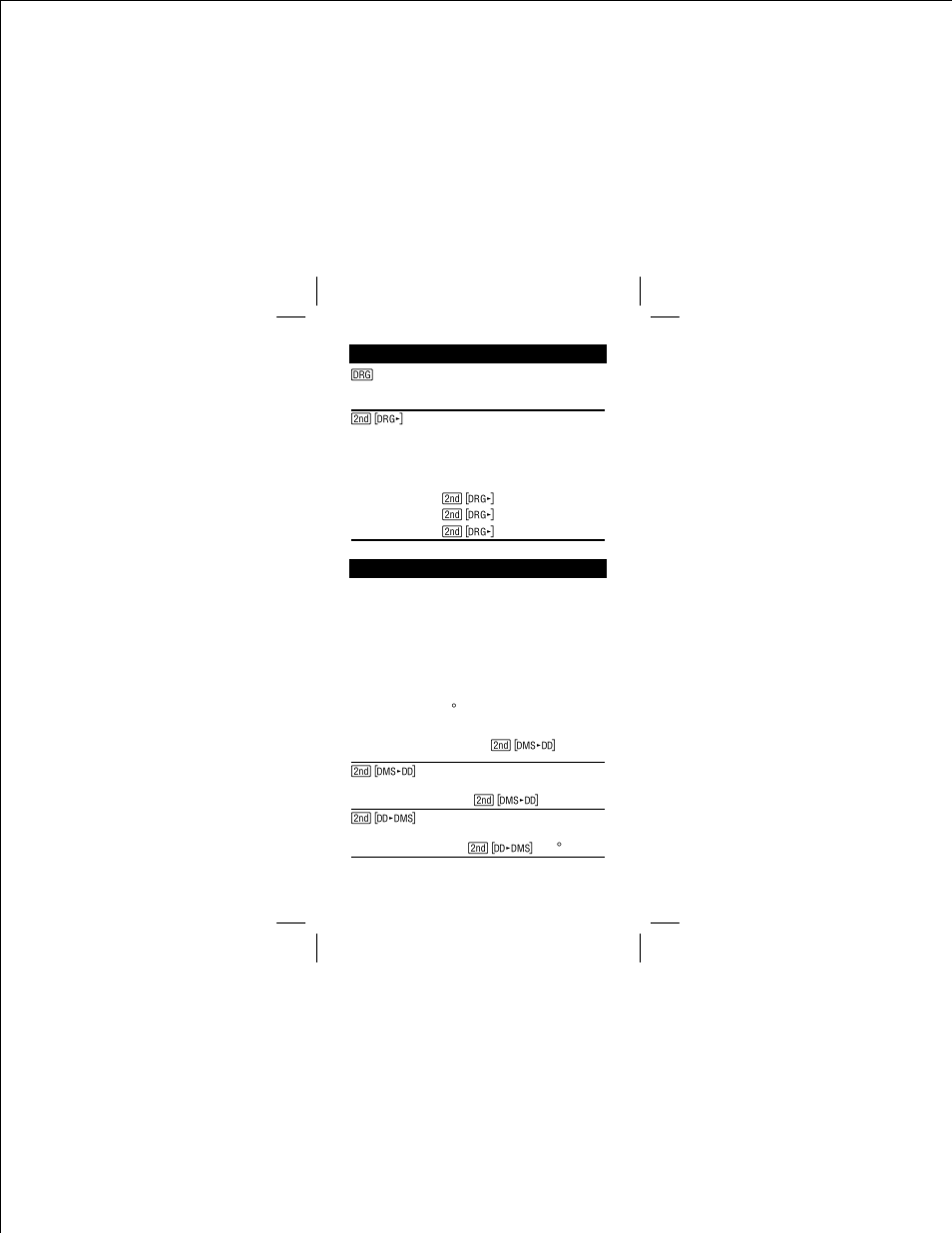 Angle units | Texas Instruments TI-30Xa Solar User Manual | Page 8 / 22