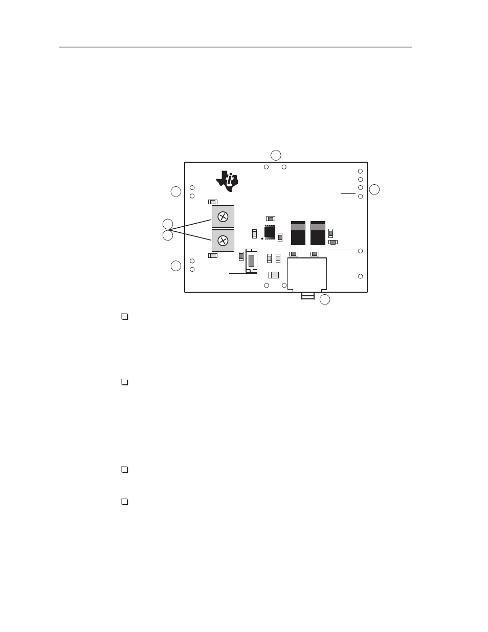 3 quick start list for stand-alone, Figure 2–2. module map | Texas Instruments TPA0243 User Manual | Page 14 / 20