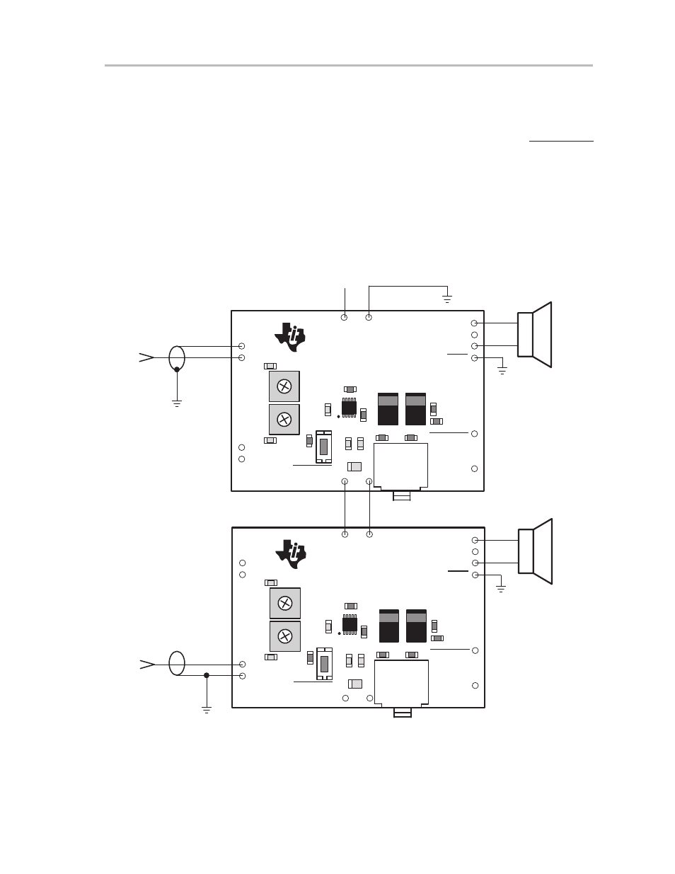 4 stand-alone connection diagrams | Texas Instruments TPA0243 User Manual | Page 15 / 20