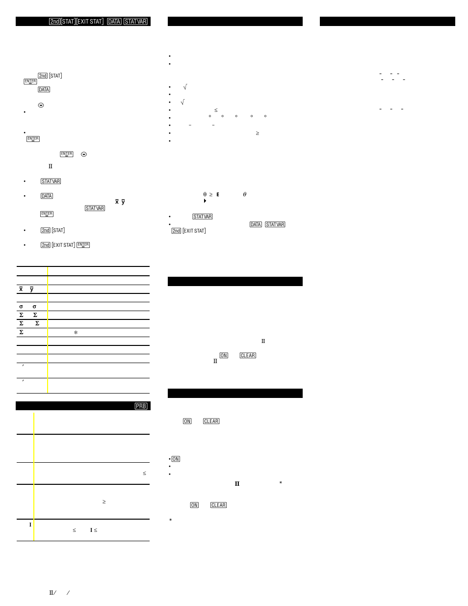 Texas Instruments TI-30X IIS User Manual | Page 2 / 5