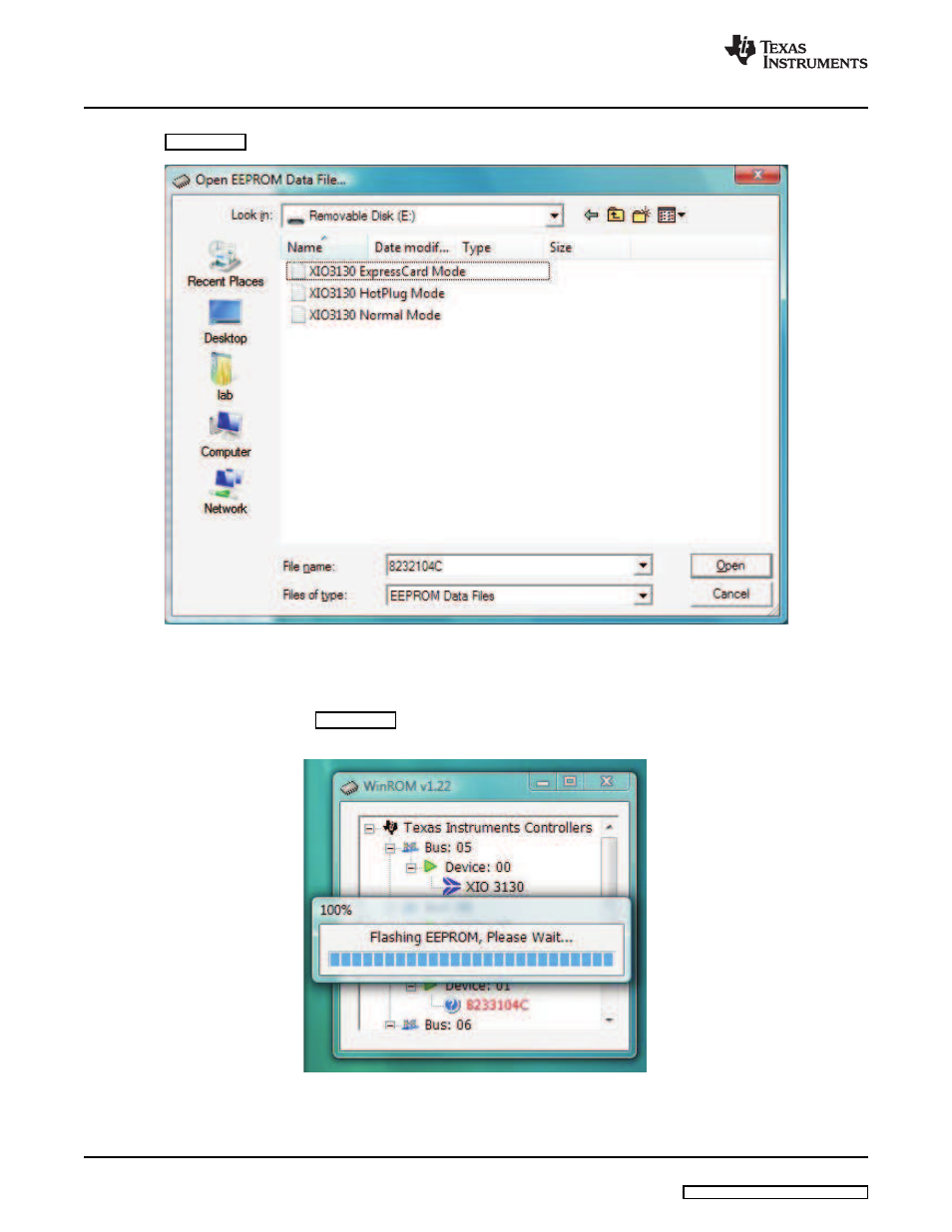 Texas Instruments XIO3130 EVM User Manual | Page 10 / 17