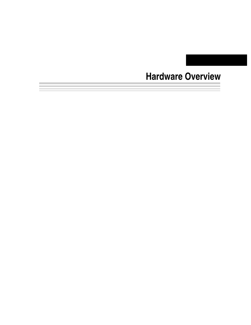 Hardware overview, Chapter 2 | Texas Instruments TPS2149 User Manual | Page 11 / 20