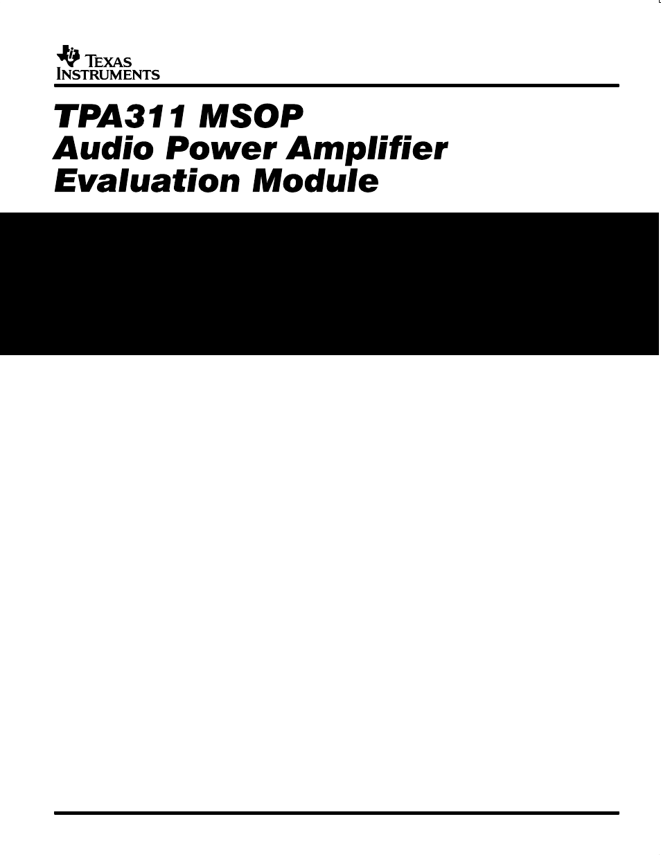 Texas Instruments SLOU020A User Manual | 28 pages