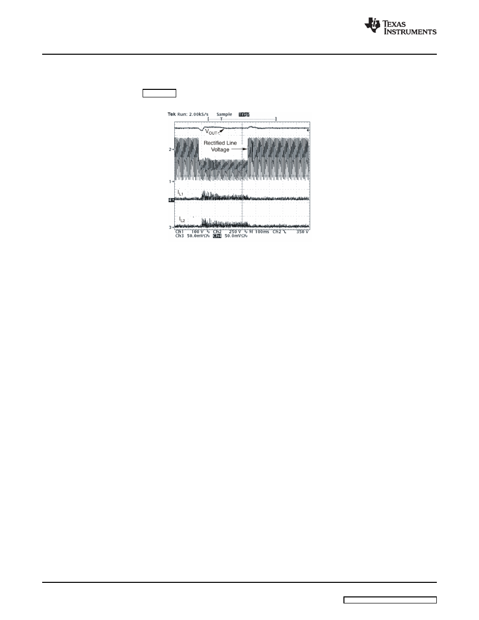 5 line transient | Texas Instruments UCC28060EVM User Manual | Page 10 / 15