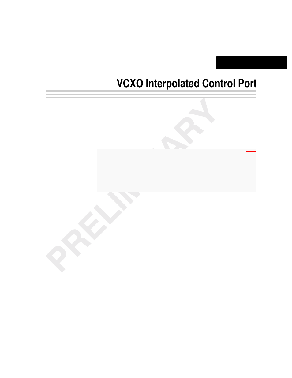 Chapter 6: vcxo interpolated control port, Vcxo interpolated control port, Chapter 6 | Texas Instruments TMS320C64x DSP User Manual | Page 268 / 306