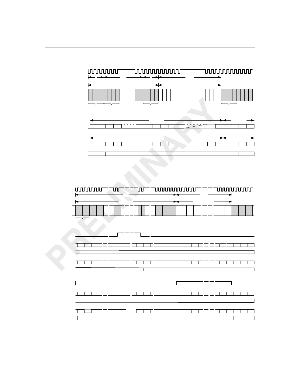 Figure 3–9. hcount operation example (exc = 0), Figure 3–10. hcount operation example (exc = 1) | Texas Instruments TMS320C64x DSP User Manual | Page 85 / 306