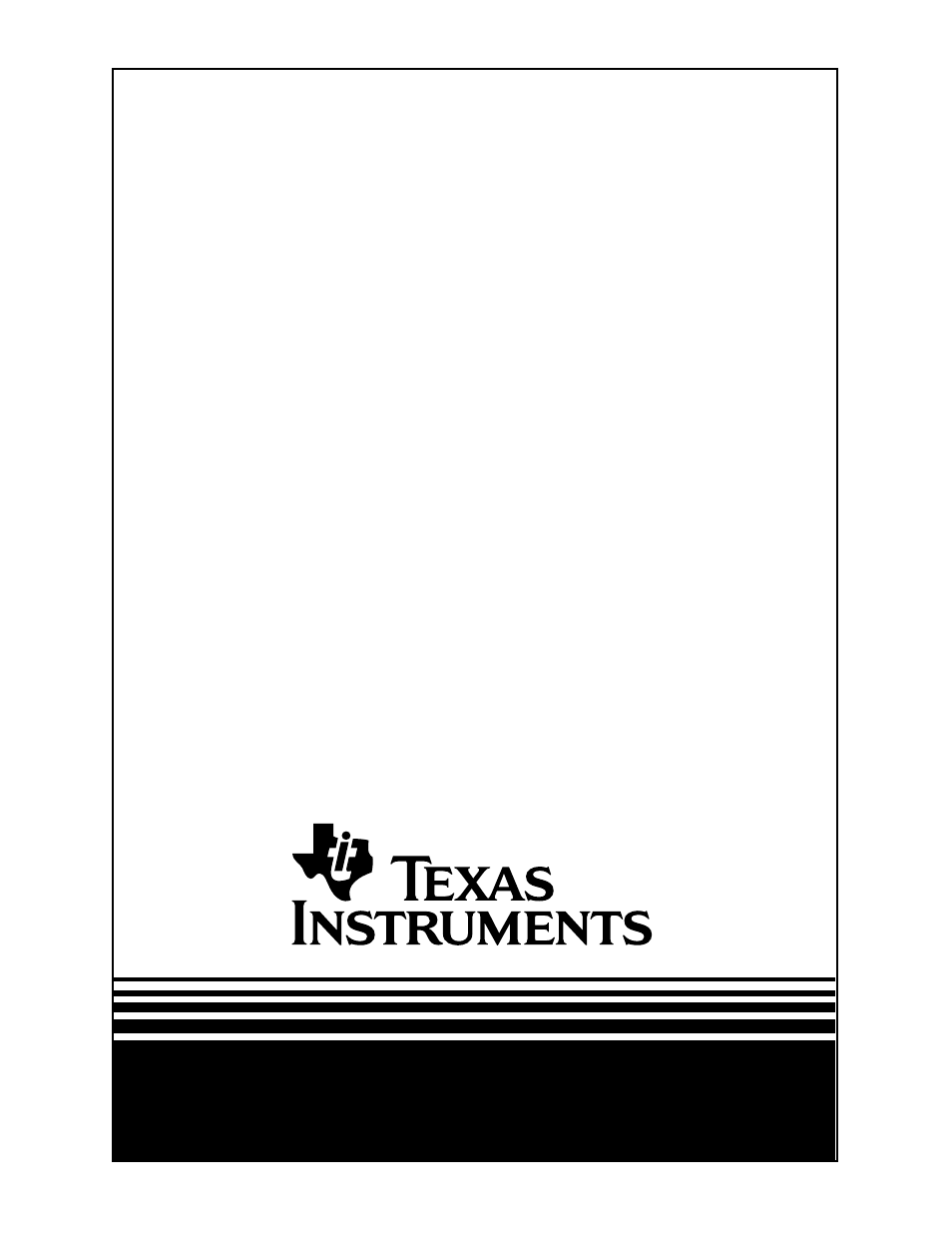 Texas Instruments 5000 User Manual | 286 pages