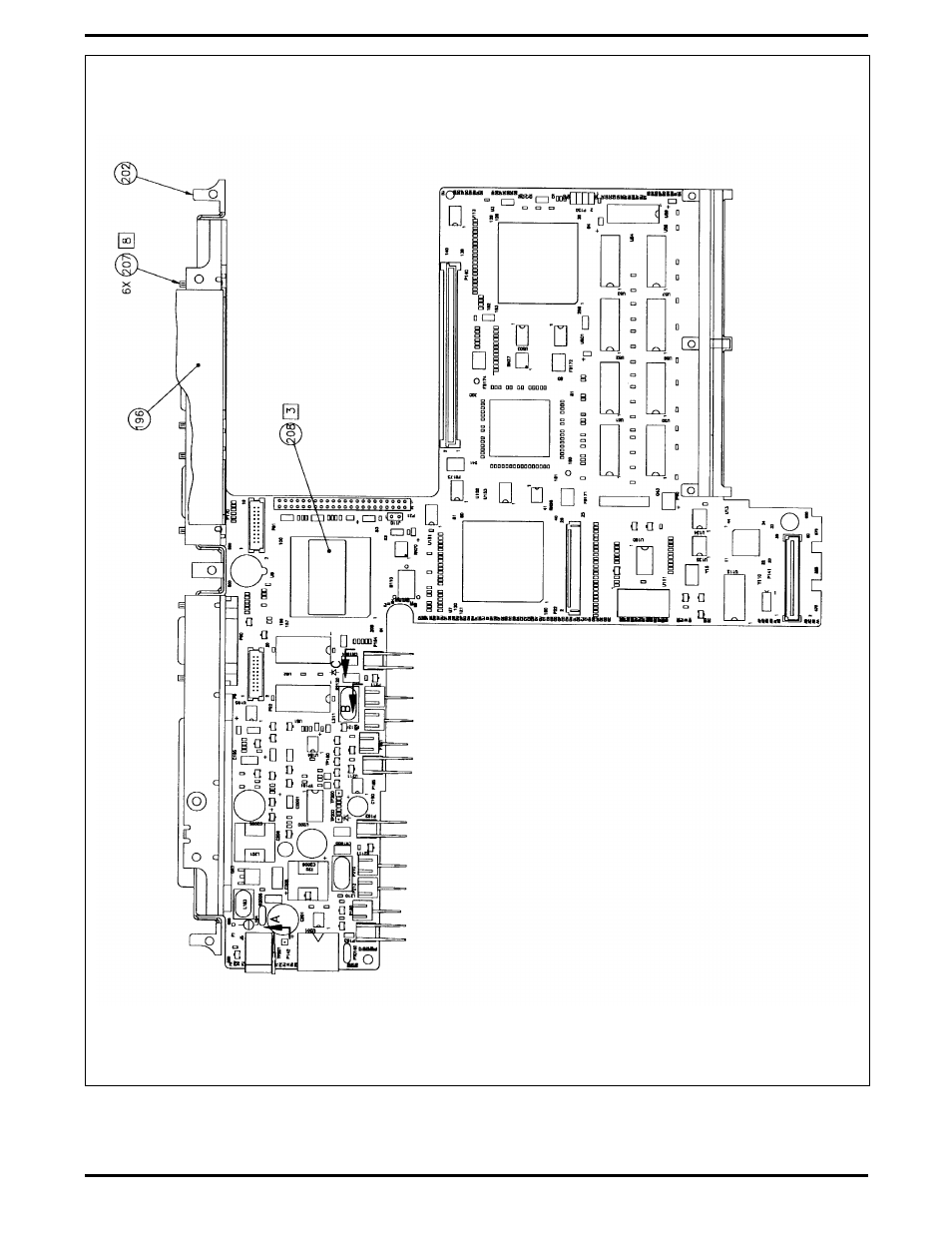 Main board (p54, 75mhz), p/n 9798803-0001, 2 sheets), Main board, p/n 9798803-0001 | Texas Instruments 5000 User Manual | Page 148 / 286