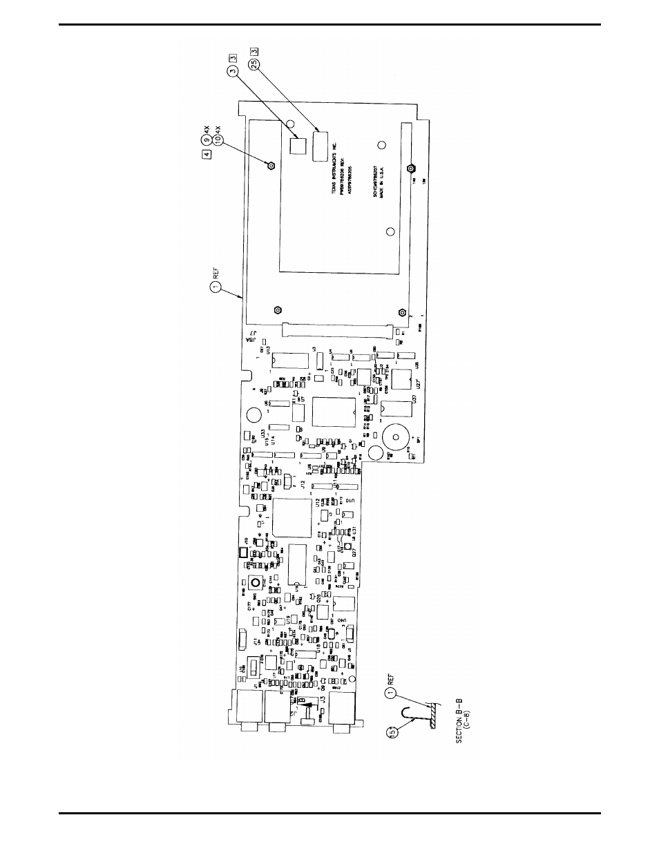 Pcmcia/sound board, p/n 9786205-0001, 2 sheets) | Texas Instruments 5000 User Manual | Page 161 / 286