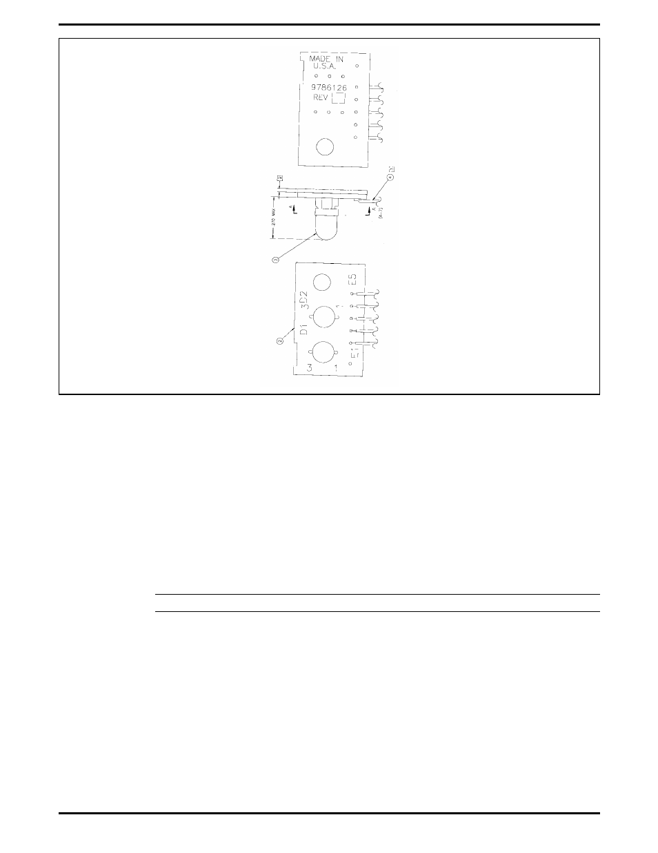 Led board, p/n 9786128-0001 -42, Led board, p/n 9786128-0001, parts listing -44, Led board, p/n 9786128-0001 | Texas Instruments 5000 User Manual | Page 179 / 286