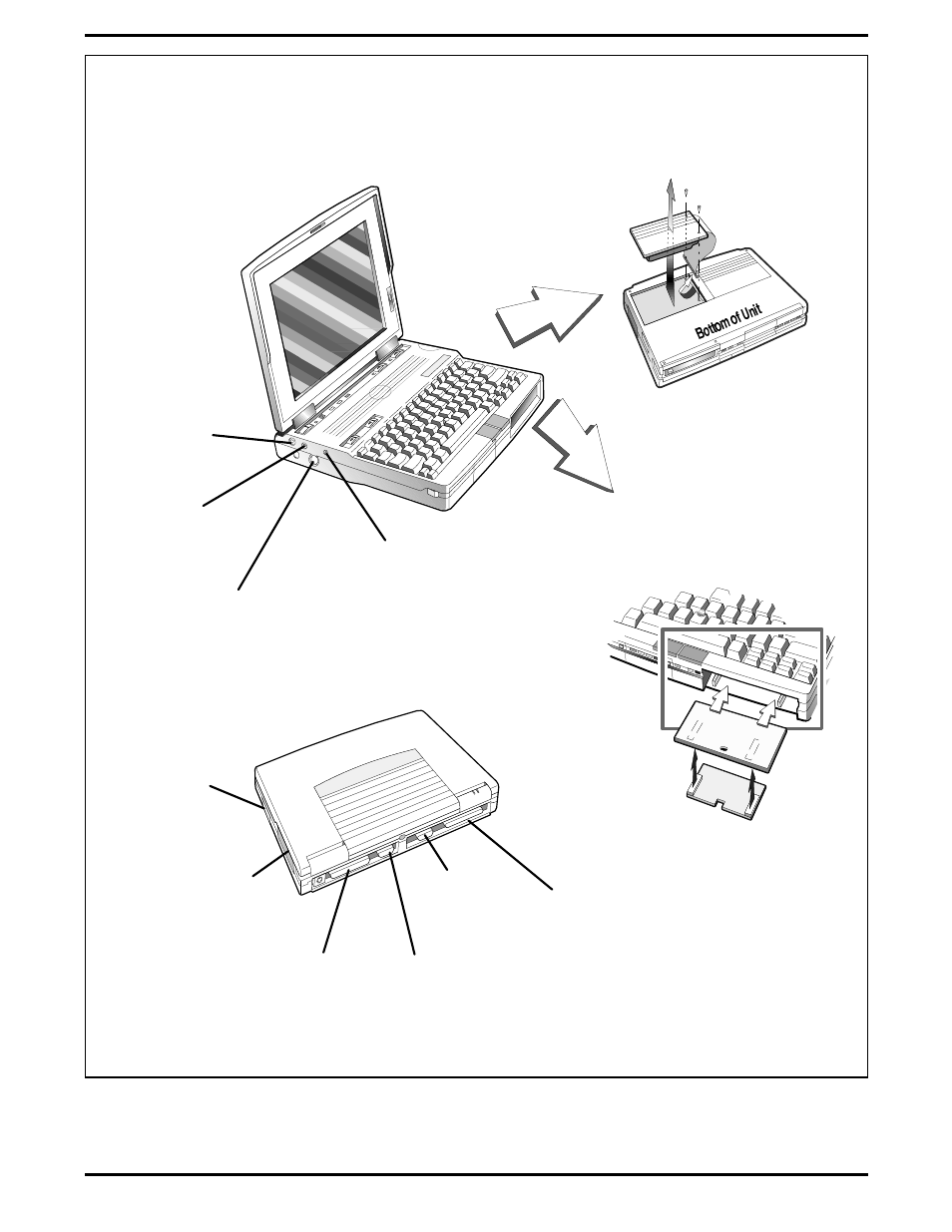 Notebook expansion features | Texas Instruments 5000 User Manual | Page 28 / 286