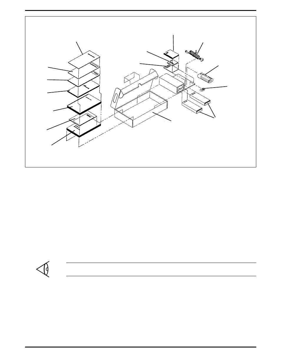 Installing internal notebook options, Installing ram expansion (optional), Tm5000 series accessory kit packaging | 1 installing ram expansion (optional), Installation 2-3 | Texas Instruments 5000 User Manual | Page 63 / 286