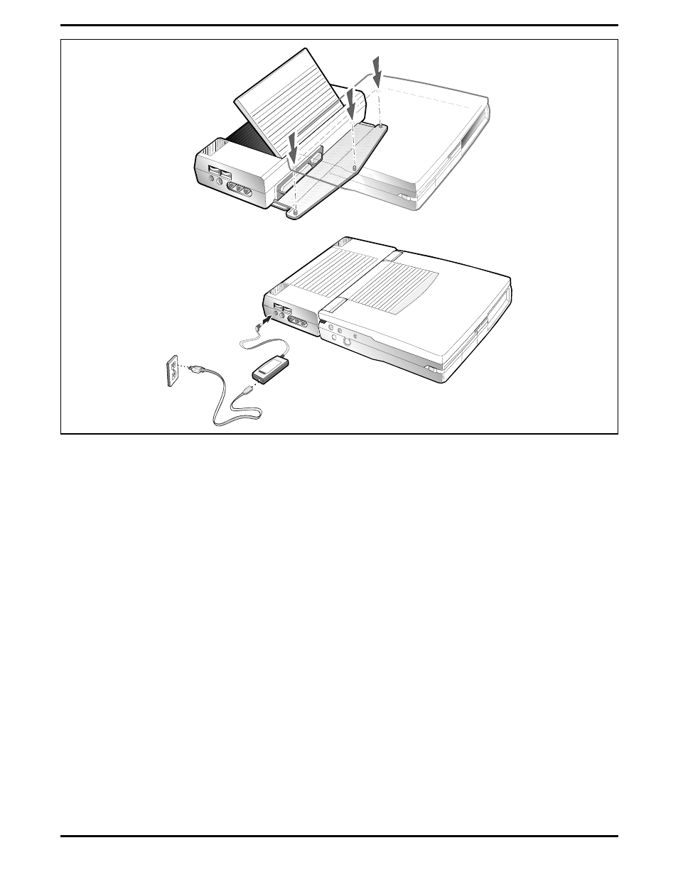 Installing the ez-dock port replicator/plus | Texas Instruments 5000 User Manual | Page 70 / 286