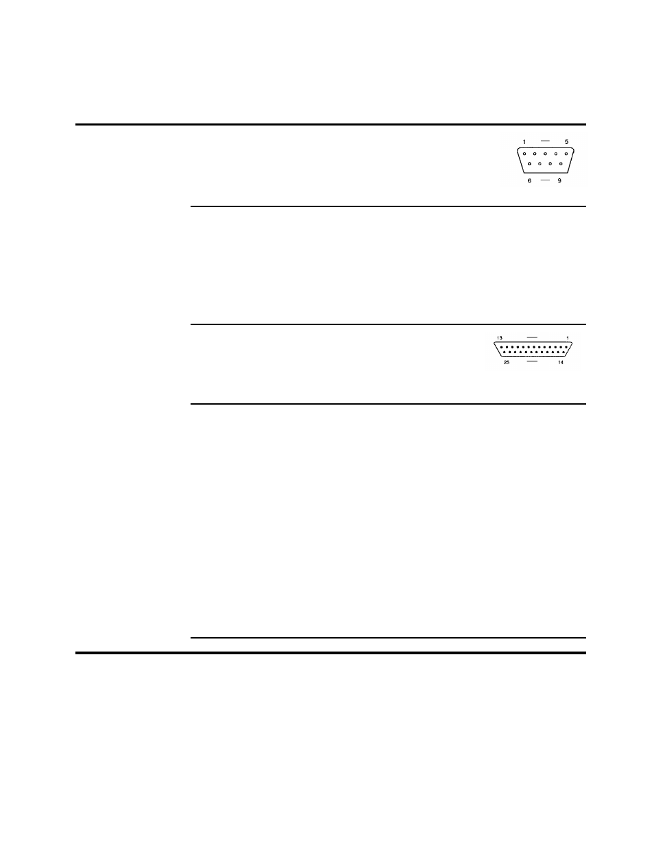 Connector pin assignments, Gconnector pin assignments | Texas Instruments 3000 WinSX User Manual | Page 184 / 219