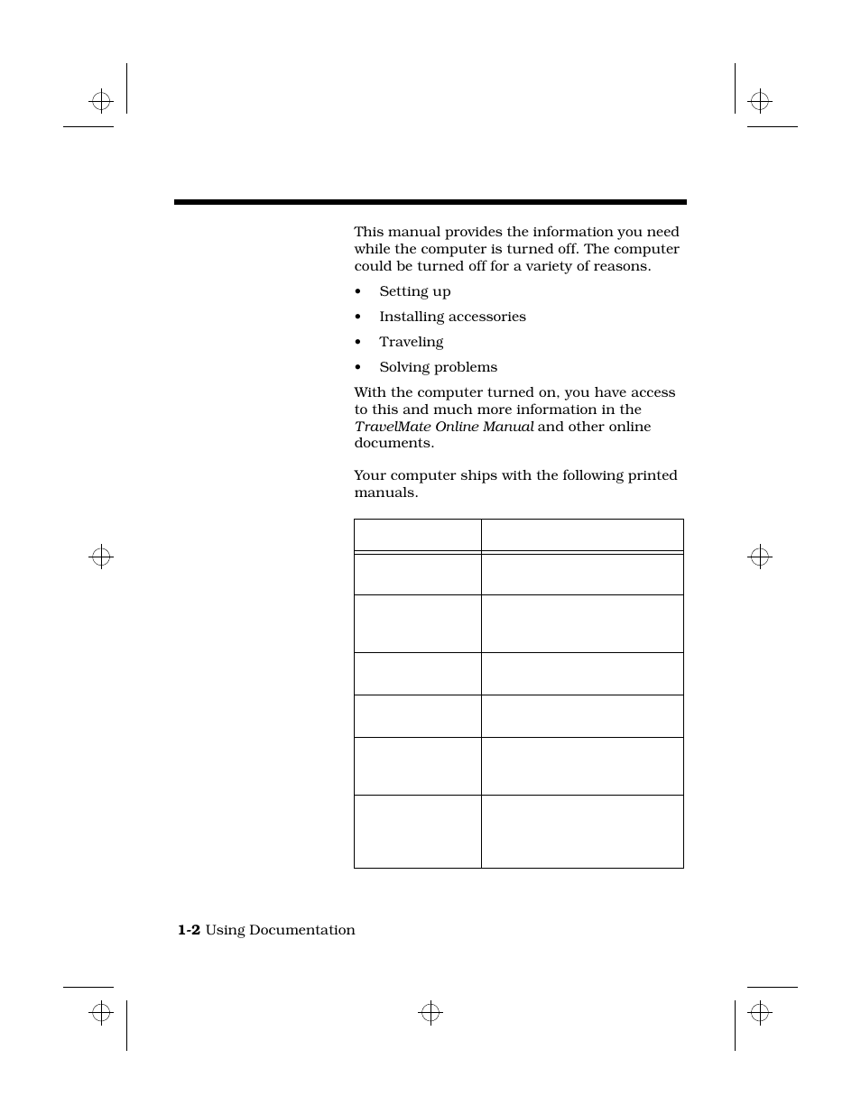 Printed manuals, Contents of the user’s guide, Other printed documents | Texas Instruments 6100 User Manual | Page 12 / 113