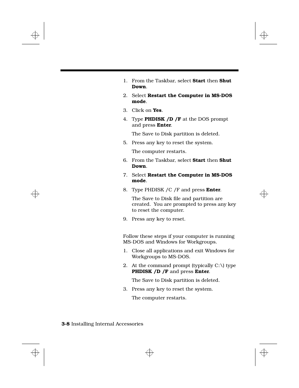 In windows for workgroups | Texas Instruments 6100 User Manual | Page 42 / 113