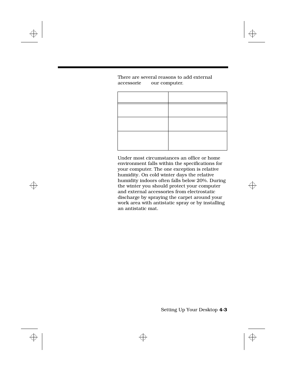 Preparing to install external accessories, Adding external accessories, Environmental considerations | Texas Instruments 6100 User Manual | Page 53 / 113