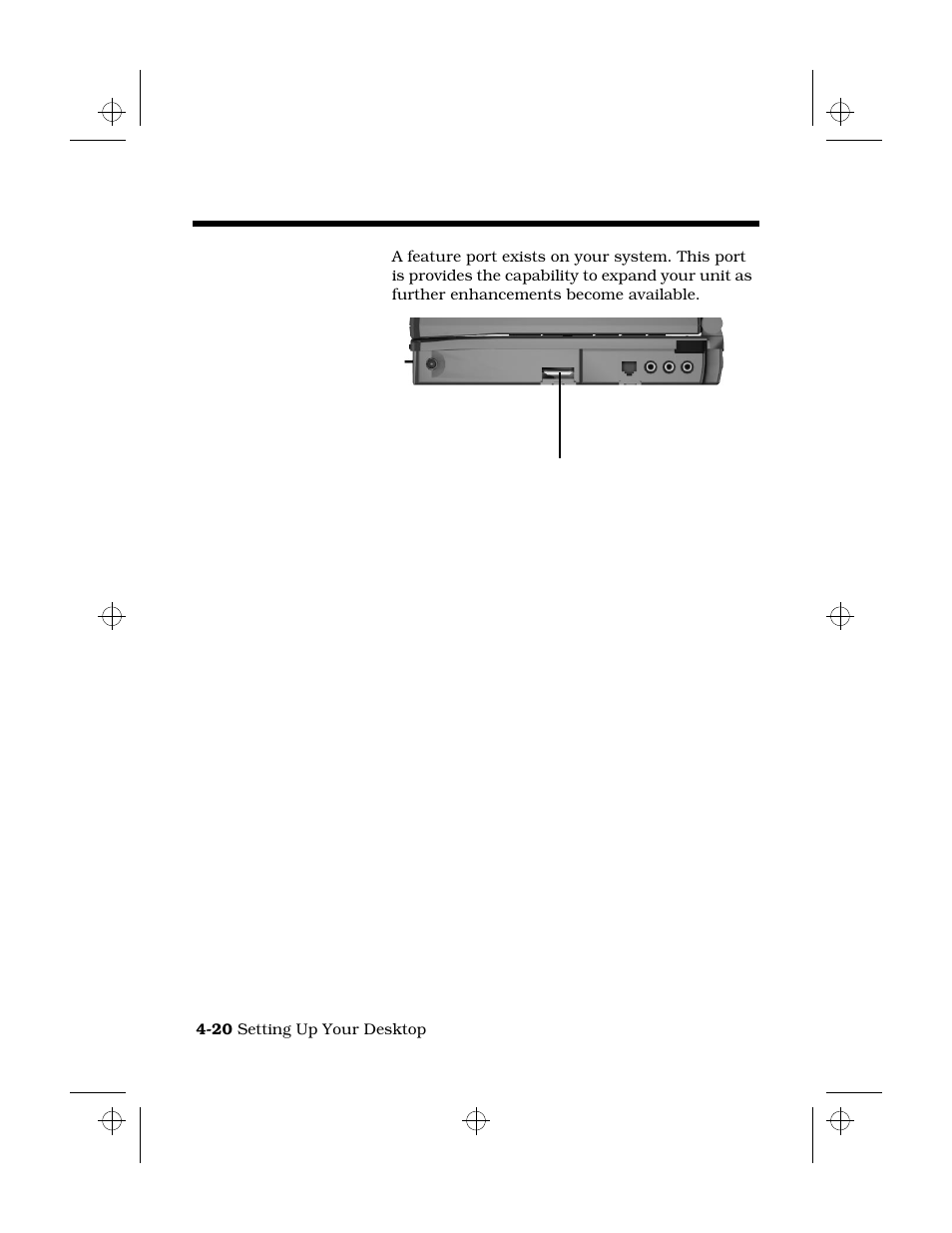 Feature port | Texas Instruments 6100 User Manual | Page 70 / 113