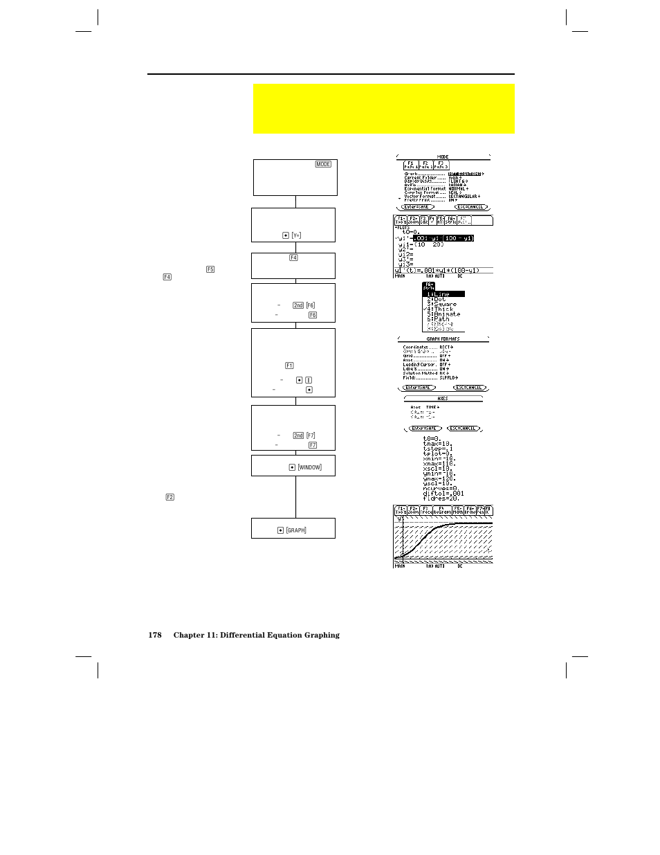 Graphing differential equations | Texas Instruments PLUS TI-89 User Manual | Page 195 / 623