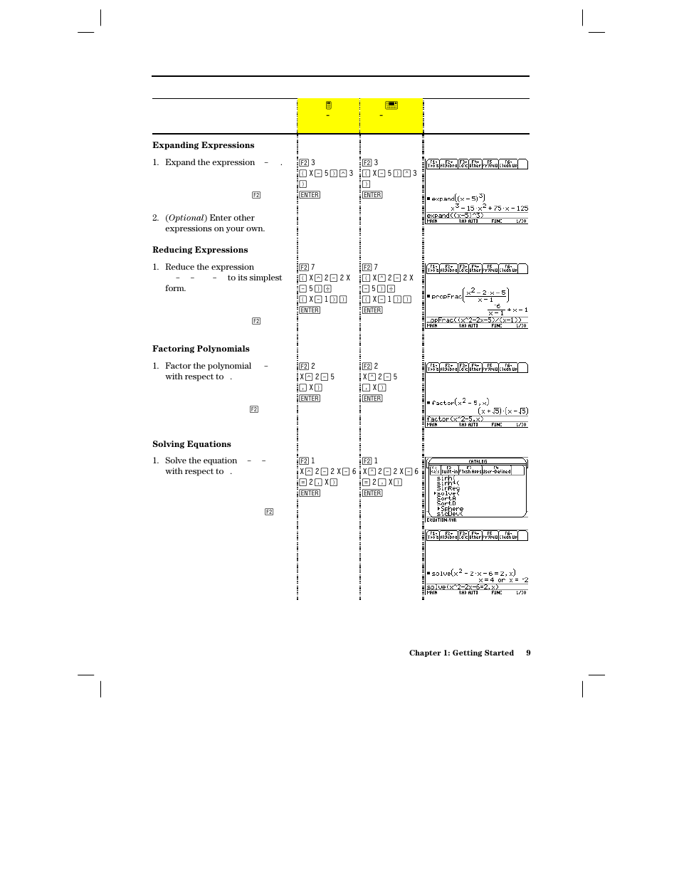 Texas Instruments PLUS TI-89 User Manual | Page 26 / 623