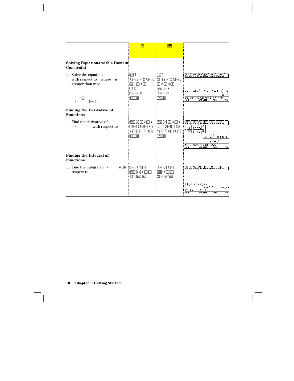 Texas Instruments PLUS TI-89 User Manual | Page 27 / 623