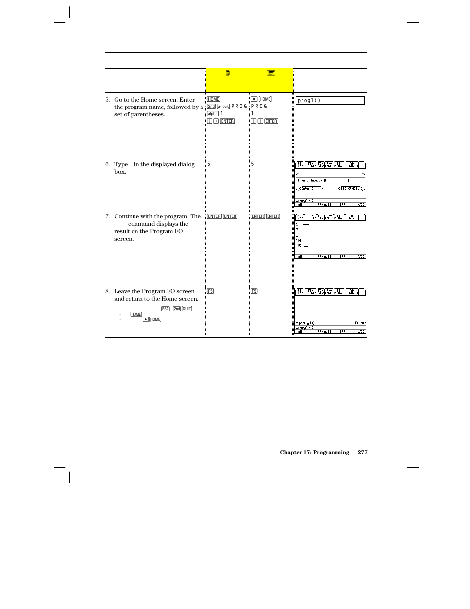 Texas Instruments PLUS TI-89 User Manual | Page 294 / 623