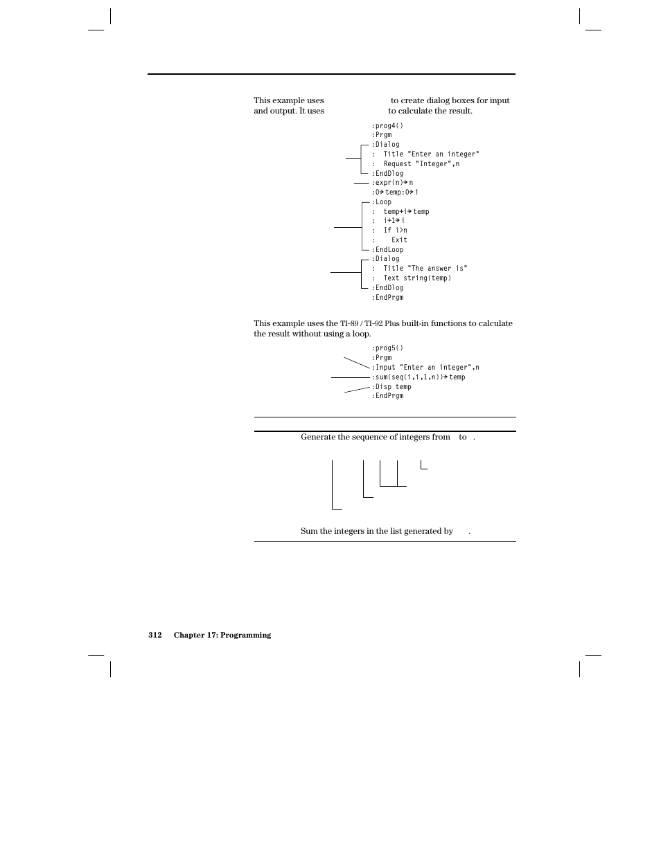 Texas Instruments PLUS TI-89 User Manual | Page 329 / 623
