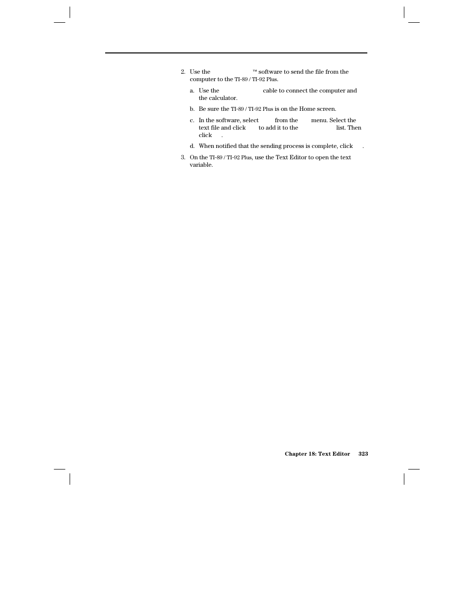 Texas Instruments PLUS TI-89 User Manual | Page 340 / 623