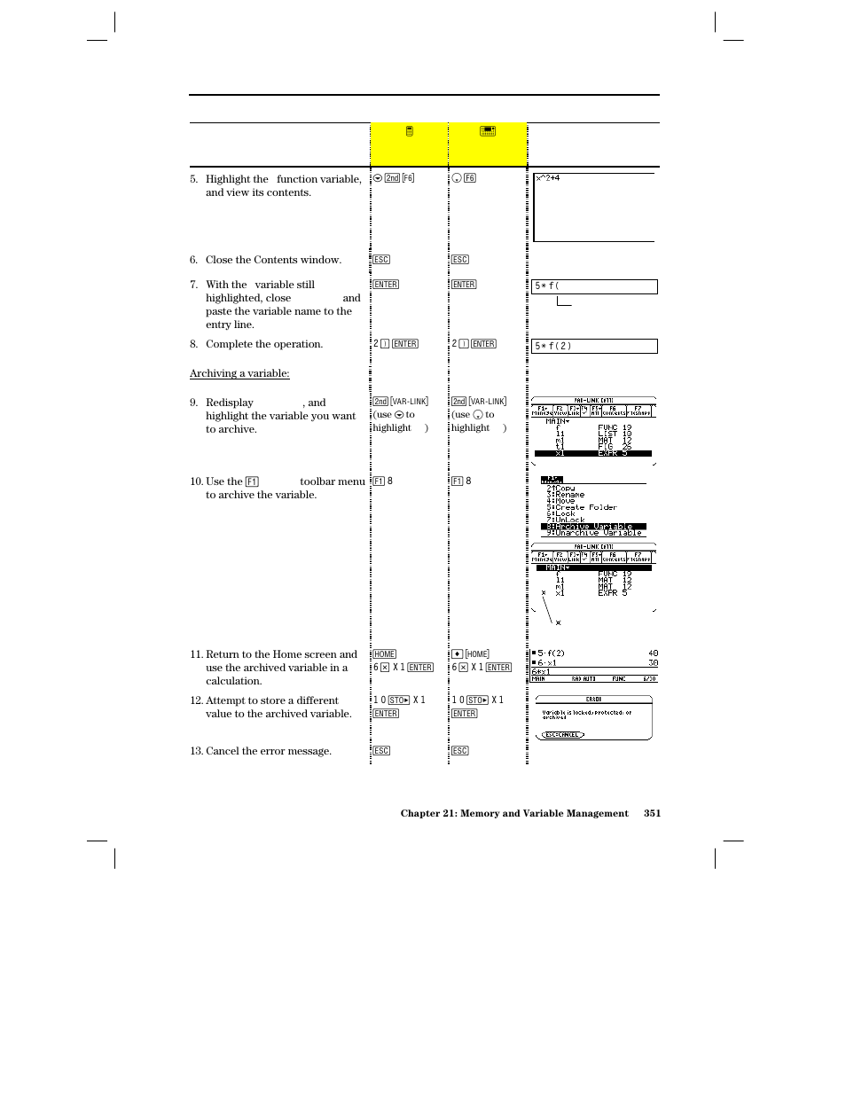 Texas Instruments PLUS TI-89 User Manual | Page 368 / 623