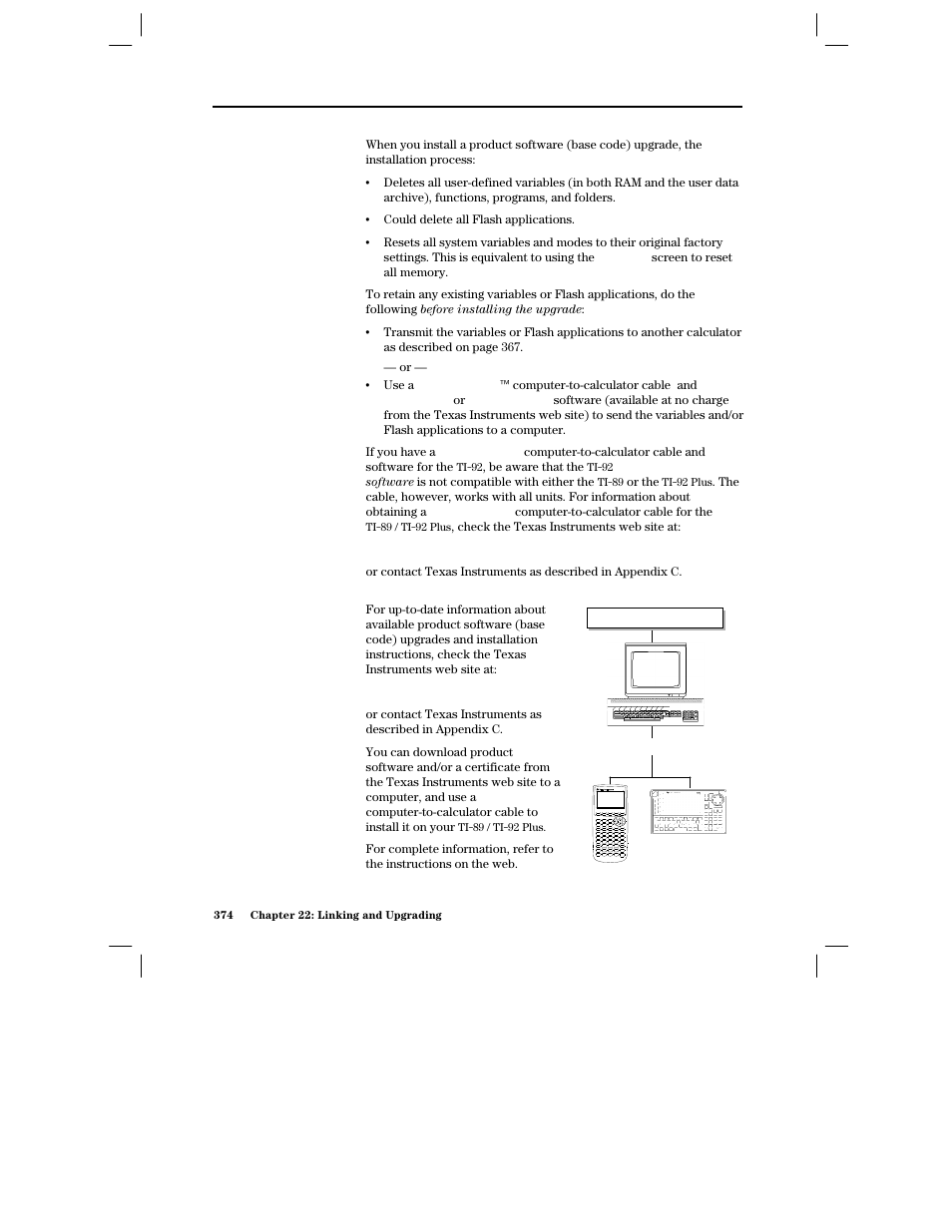 Where to get product software (base code) | Texas Instruments PLUS TI-89 User Manual | Page 391 / 623