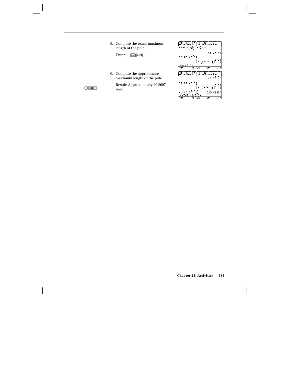 Texas Instruments PLUS TI-89 User Manual | Page 402 / 623