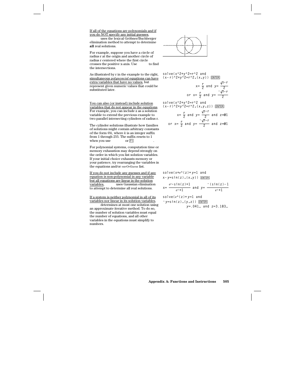 Texas Instruments PLUS TI-89 User Manual | Page 522 / 623