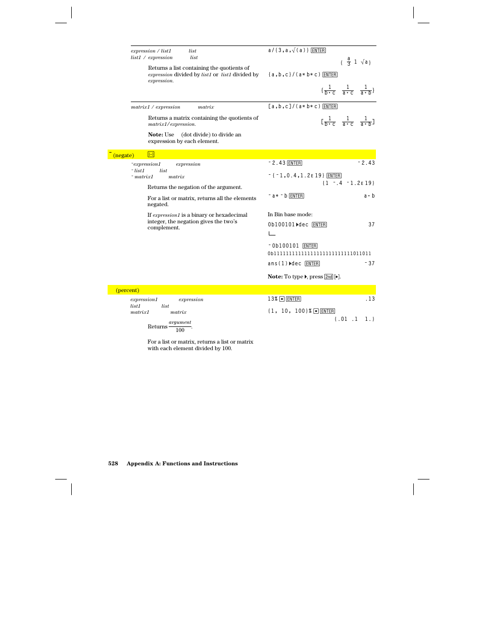 Texas Instruments PLUS TI-89 User Manual | Page 545 / 623