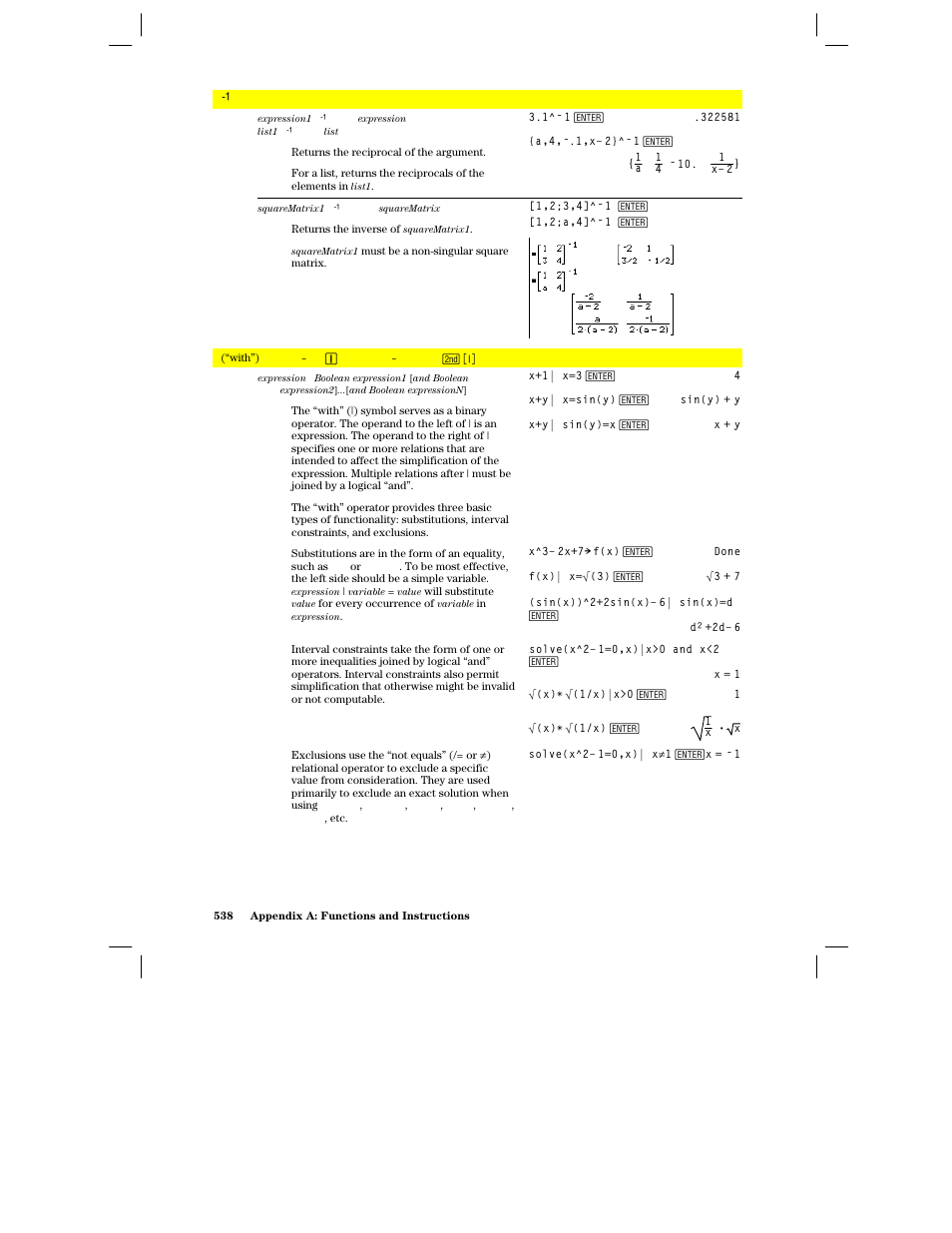 Texas Instruments PLUS TI-89 User Manual | Page 555 / 623